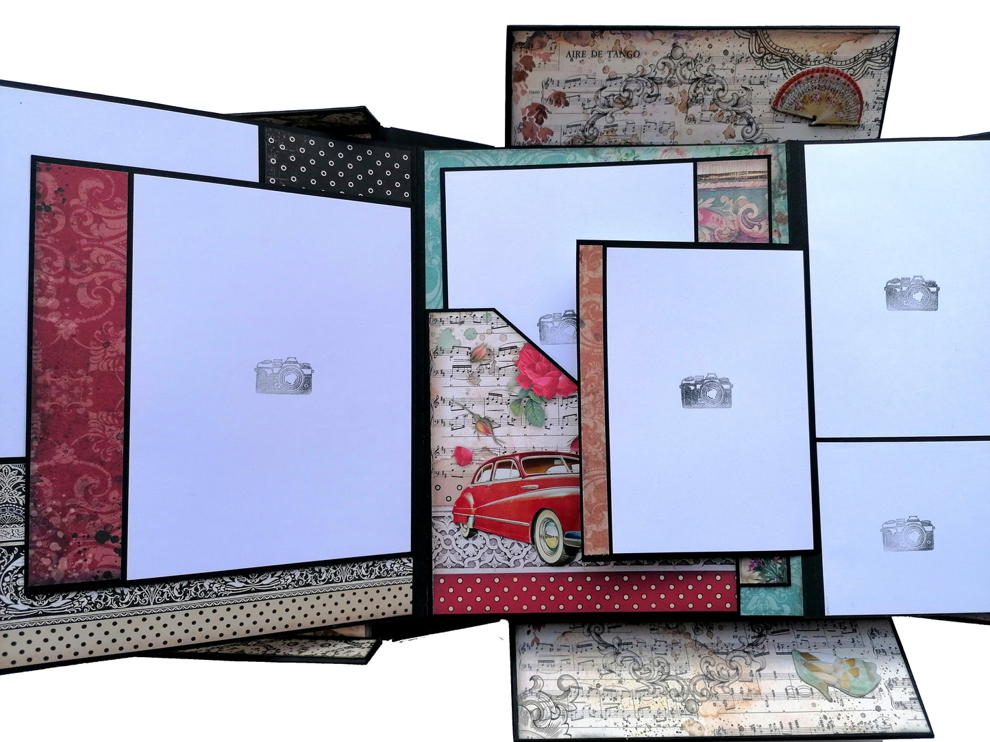 Album Foto Handmade În Cutie, 27,5 x 22,5 cm, Passion