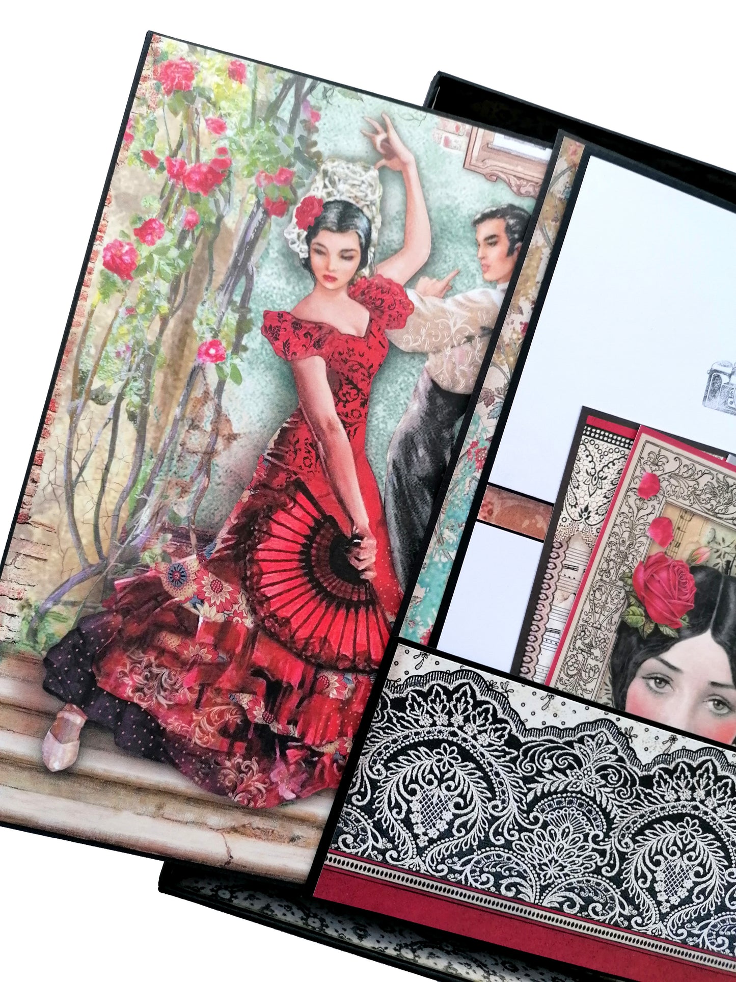 Album Foto Handmade În Cutie, 27,5 x 22,5 cm, Passion