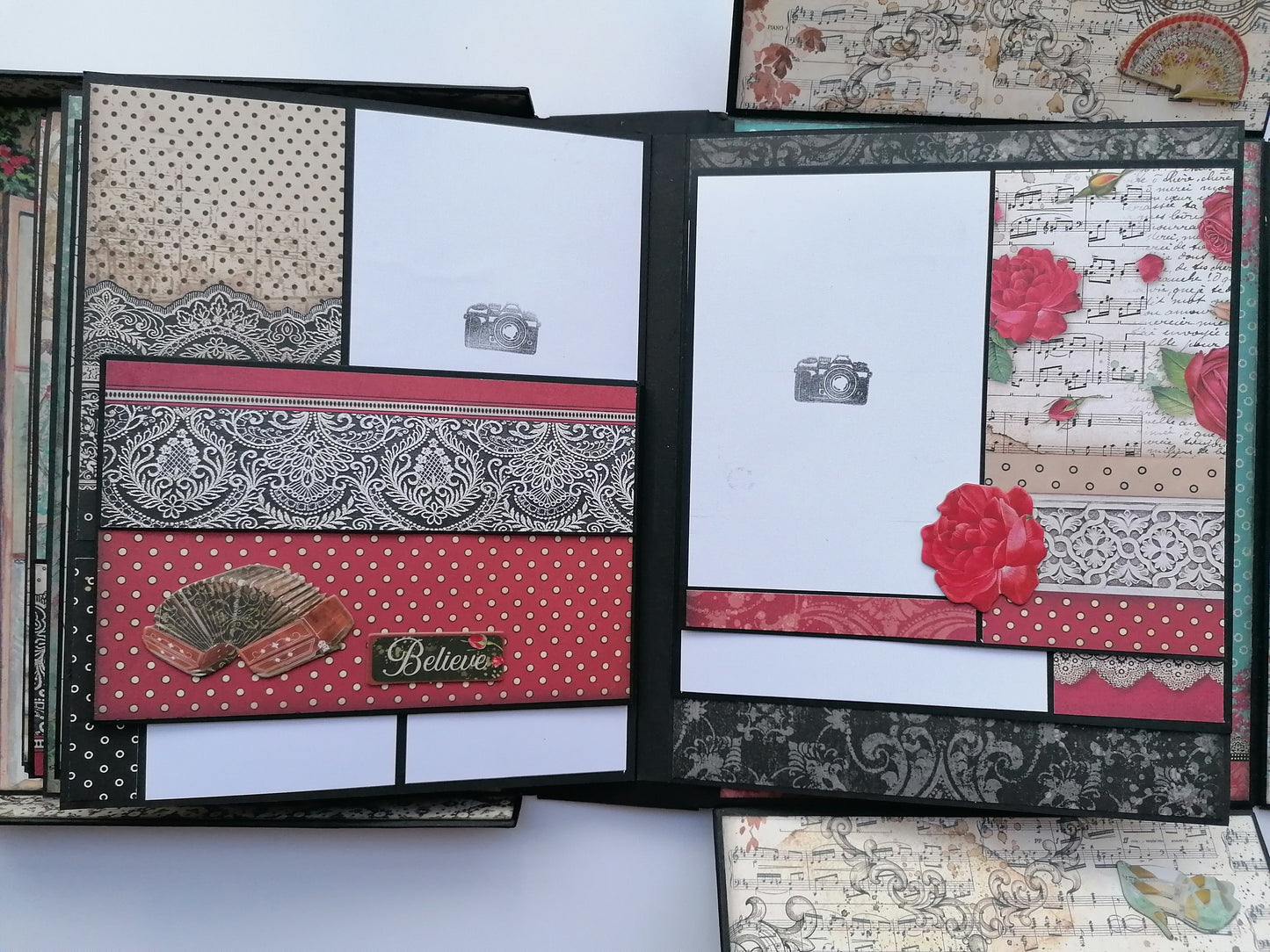 Album Foto Handmade În Cutie, 27,5 x 22,5 cm, Passion