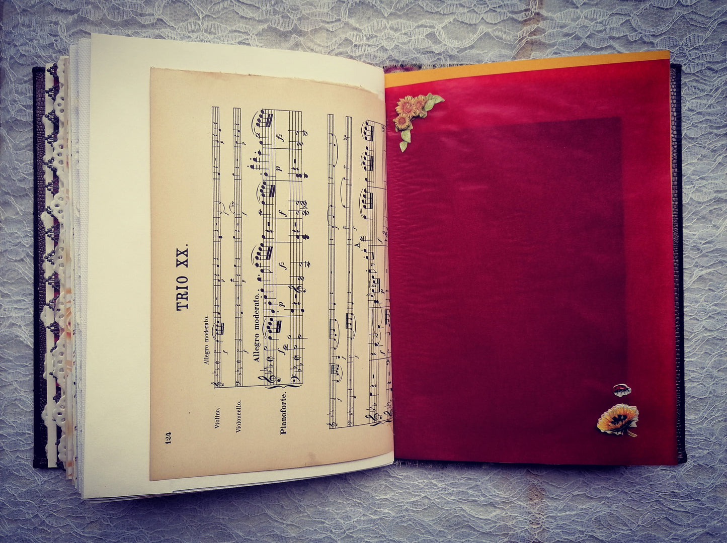 Jurnal Handmade Pictat ”Secret”