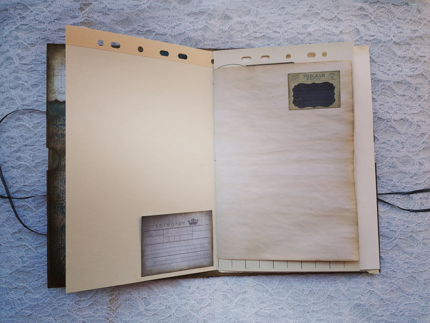 Jurnal din materiale reciclate ”Unforgettable”
