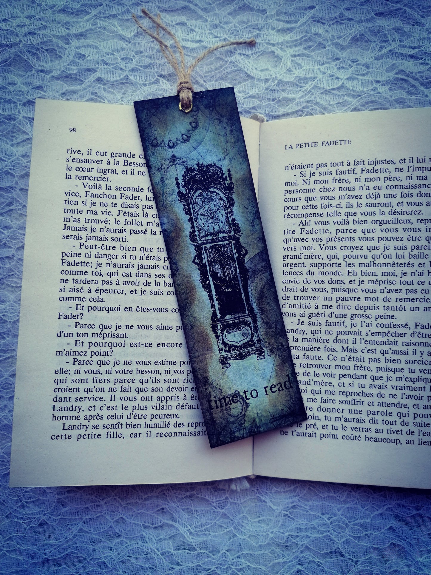 Semn de Carte ”Time to read”