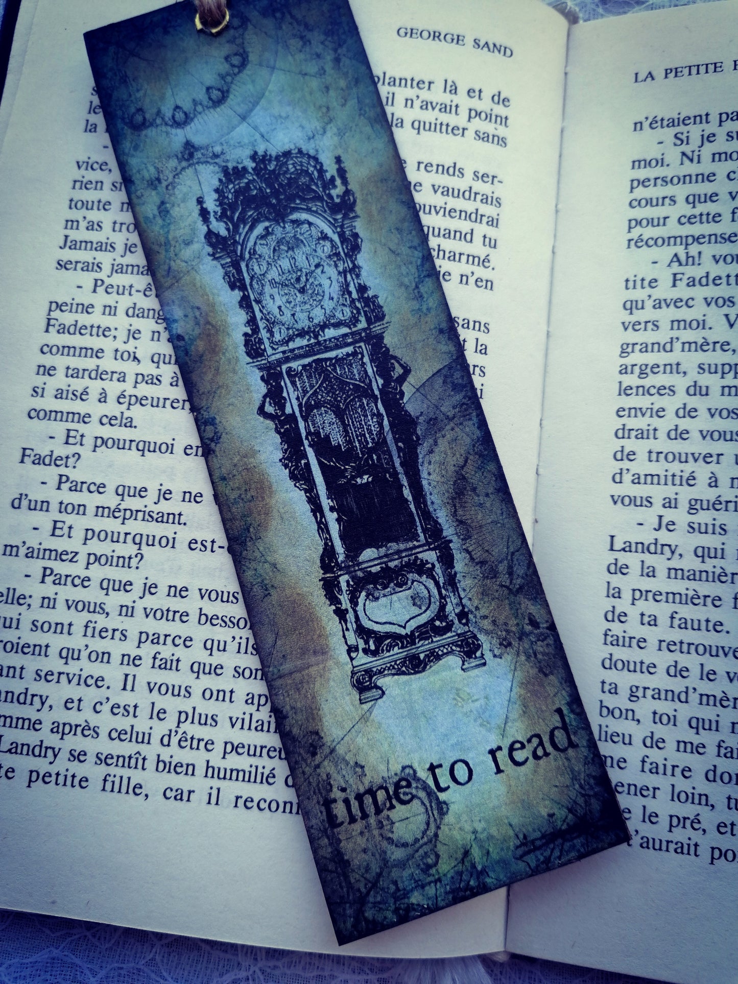 Semn de Carte ”Time to read”