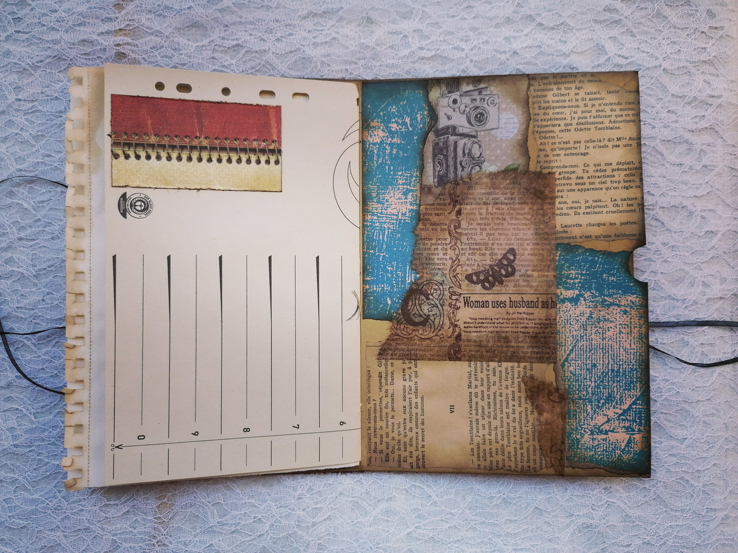 Jurnal din materiale reciclate ”Unforgettable”