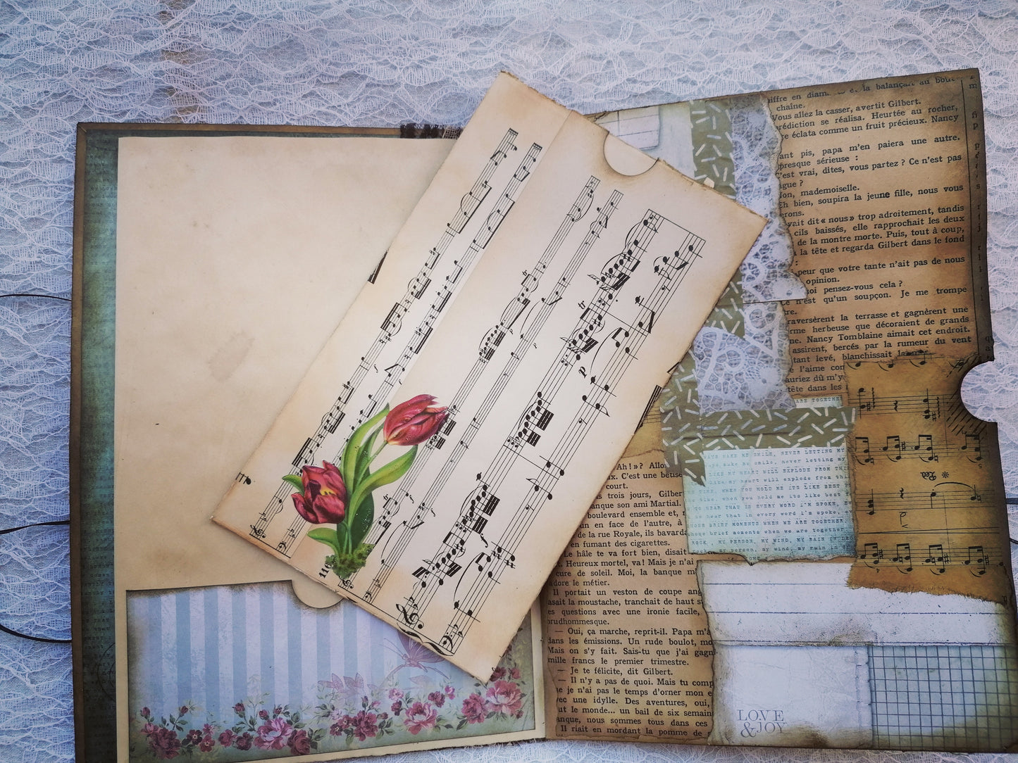 Jurnal din materiale reciclate ”Unforgettable”