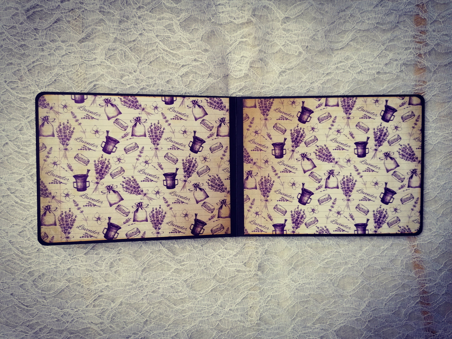 Album Foto Handmade Purple