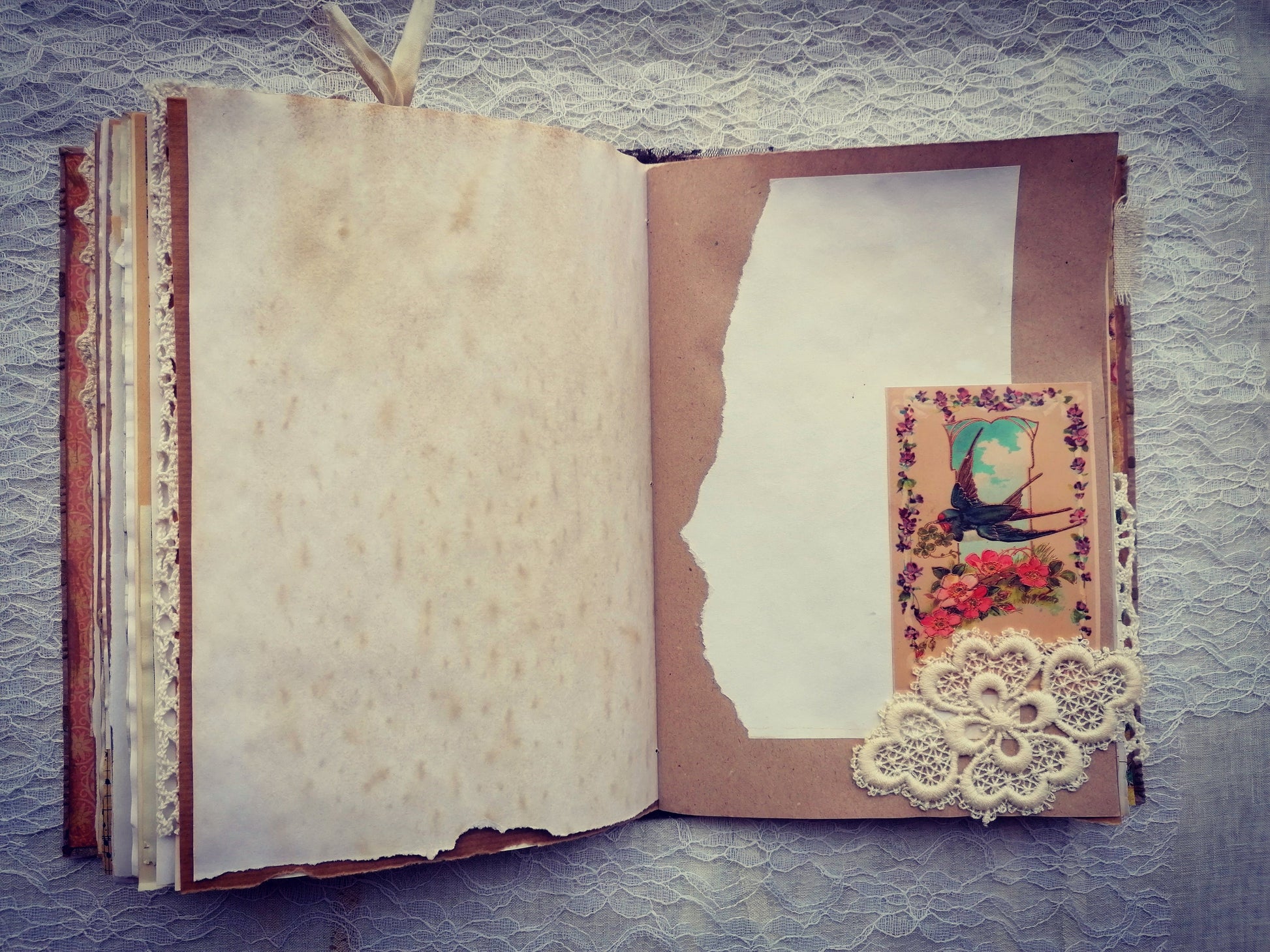 Jurnal Handmade Reciclat, Love Notes
