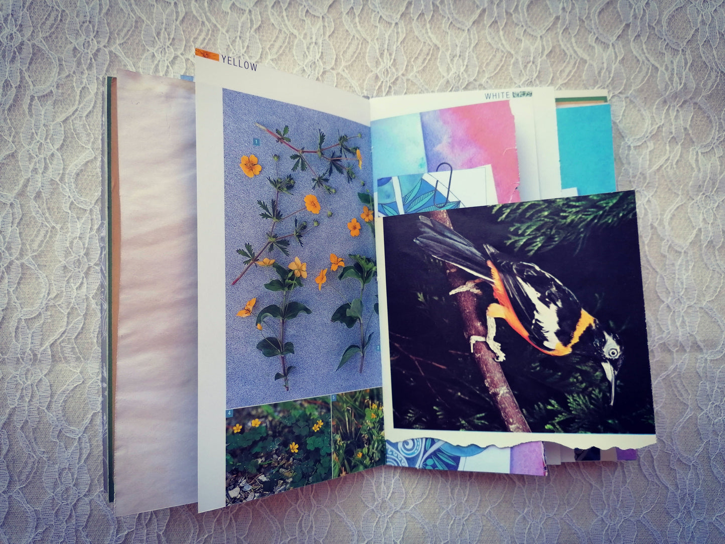 Jurnal Handmade Nature Spring, Make Art And You Will Have Wings To Fly